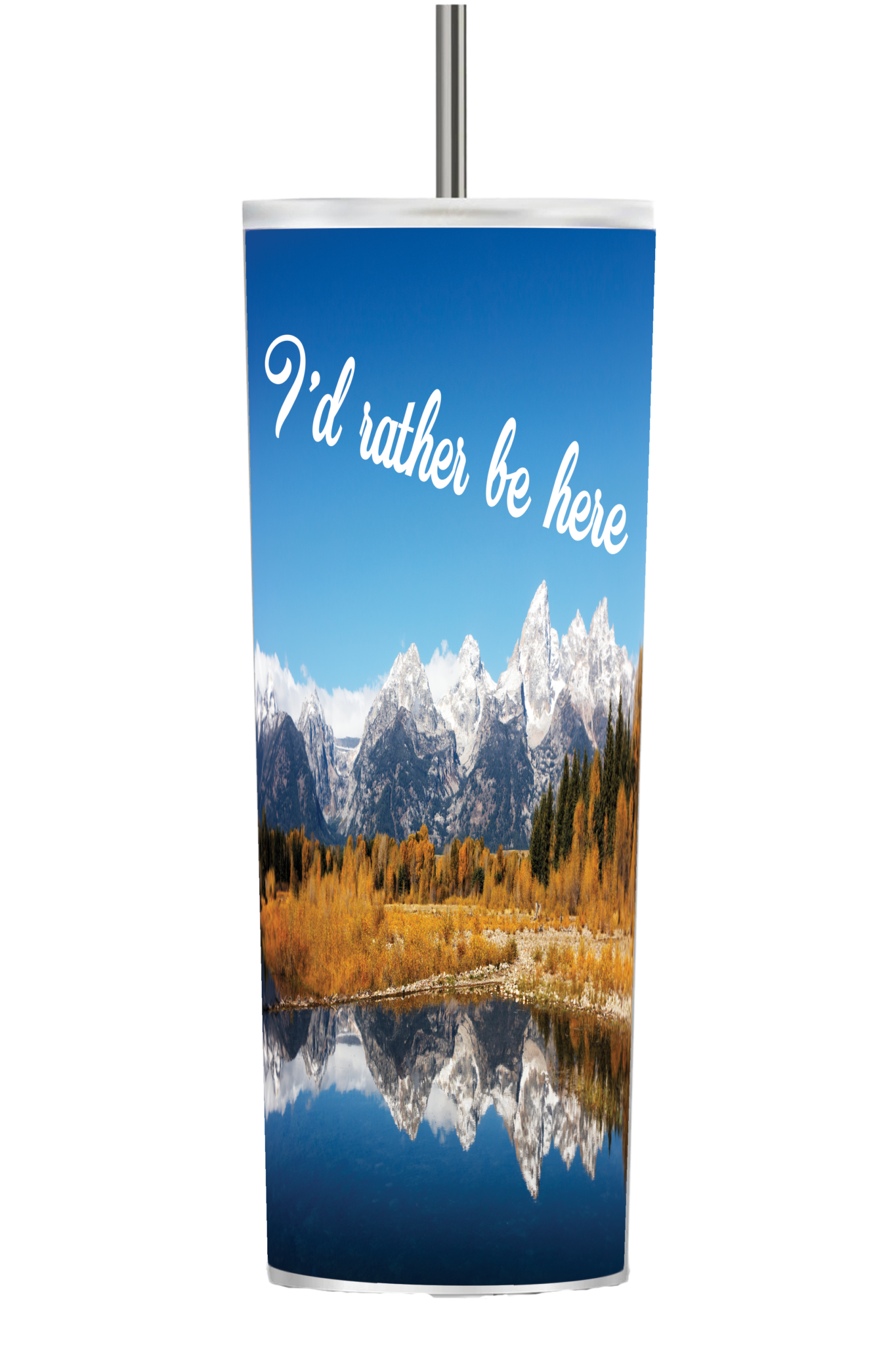 Tumbler Template (custom)I'd Rather B